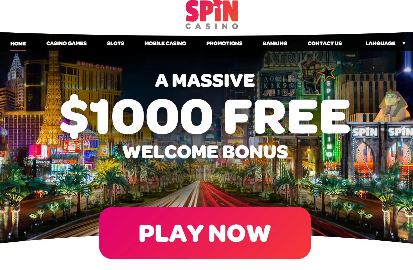 Spin casino bonus