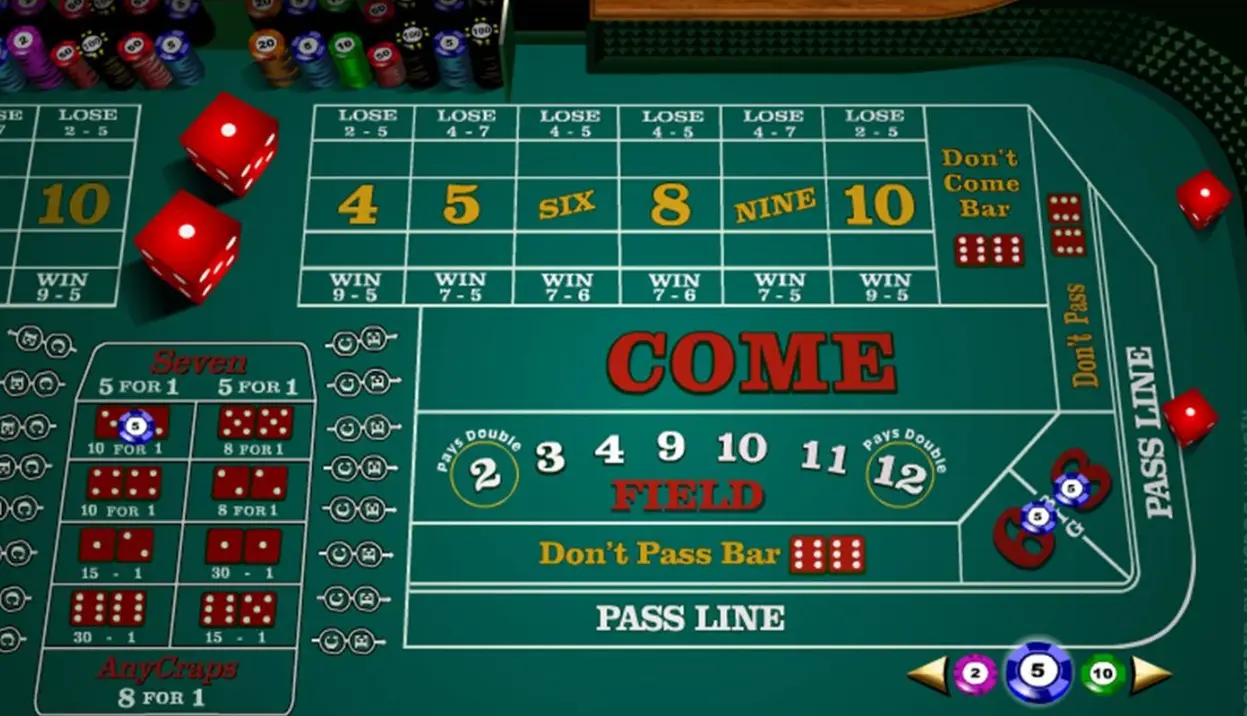 Craps game online