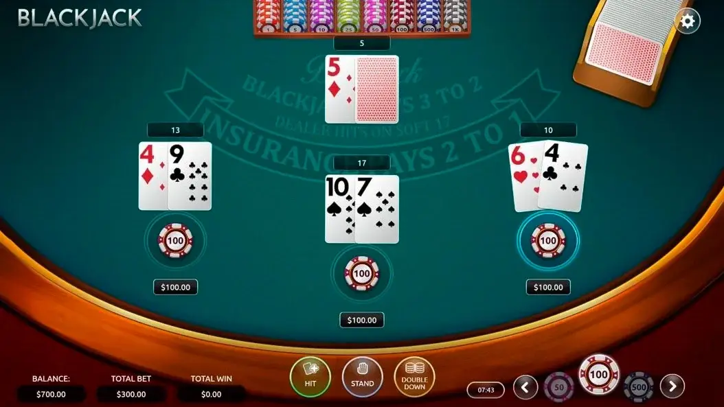 Blackjack casino online
